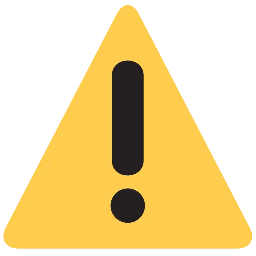warning