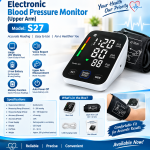 Rechargeable Digital Blood Pressure Monitor | Upper Arm BP Apparatus