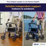 4-Wheel Multifunctional Walker