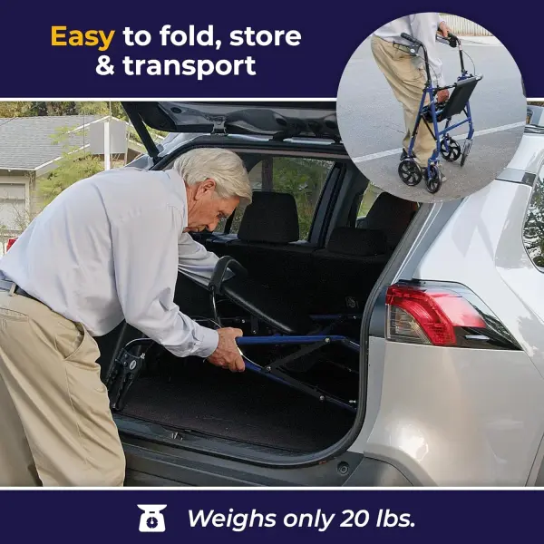 4-Wheel Multifunctional Walker