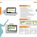 FM-6018 Baby Fetal Monitor Portable Ctg Machine