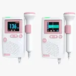 Handheld Fetal Doppler Rechargeable with graph