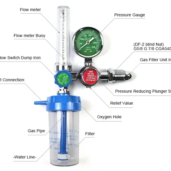 Life Care Oxygen Regulator