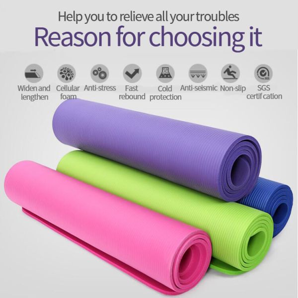 Yoga mat for Exercise and Fitness