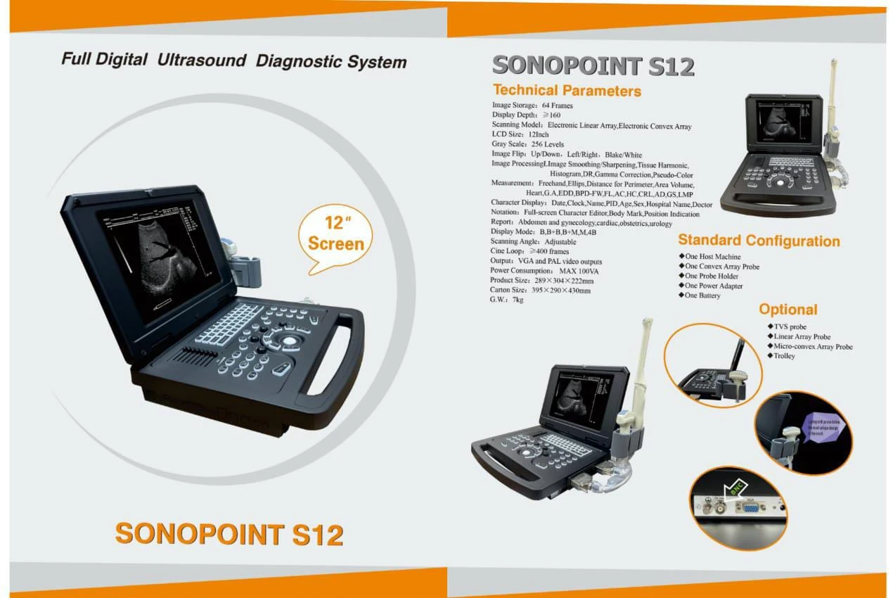 Ultrasound Machine SONOPOINT S12
