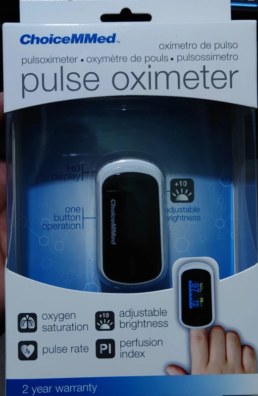 Fingertip Pulse Oximeter ChoiceMMed