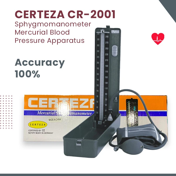 Certeza CR-2001 Mercury Sphygmomanometer
