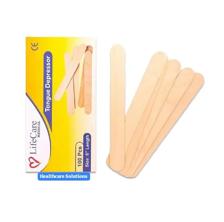 LifeCare Tongue Depressor 100 Pieces