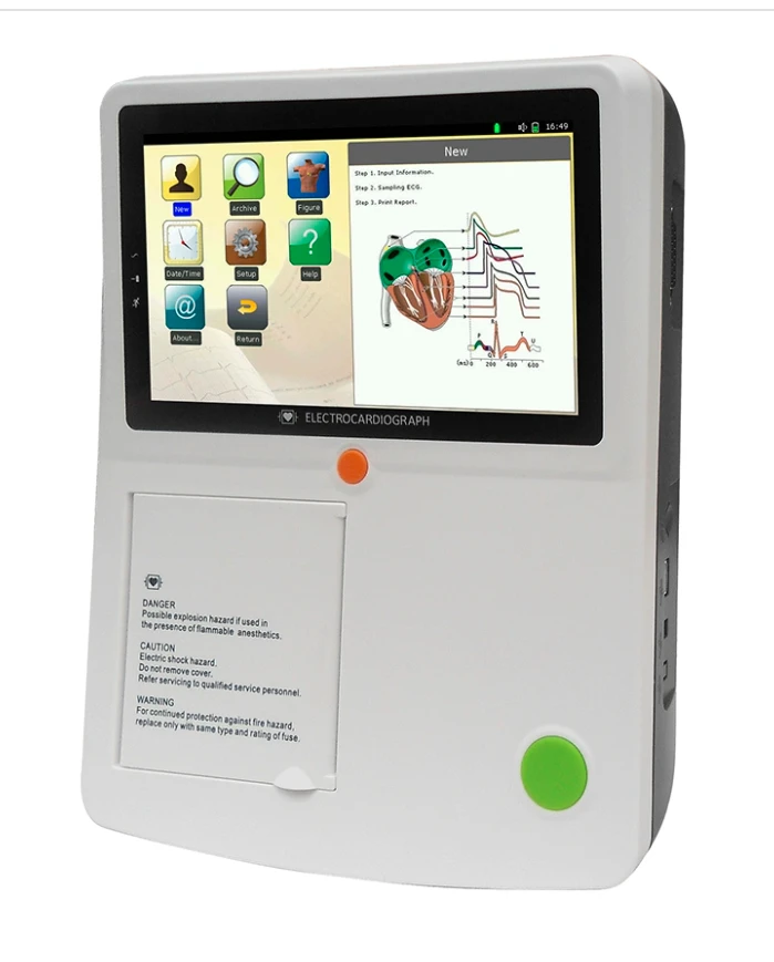 ECG MACHINE 3 CHANNEL PULSEMED N3
