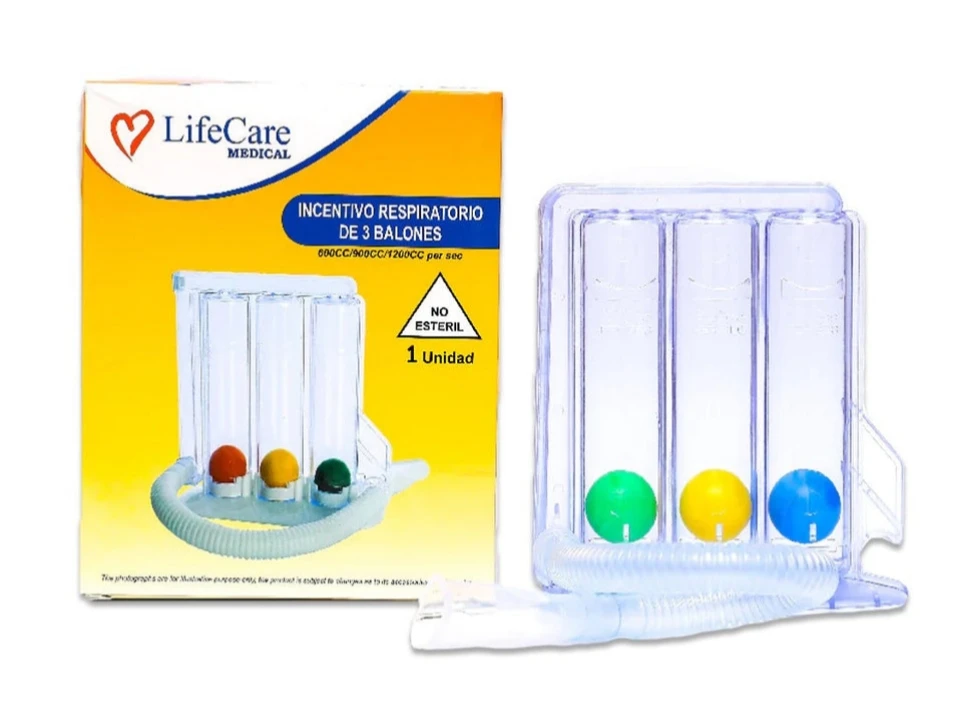 Life Care Breathing Trainer Device Spirometer