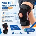 Knee Support Model 9186 – Knee Brace with Side Spiral Stays