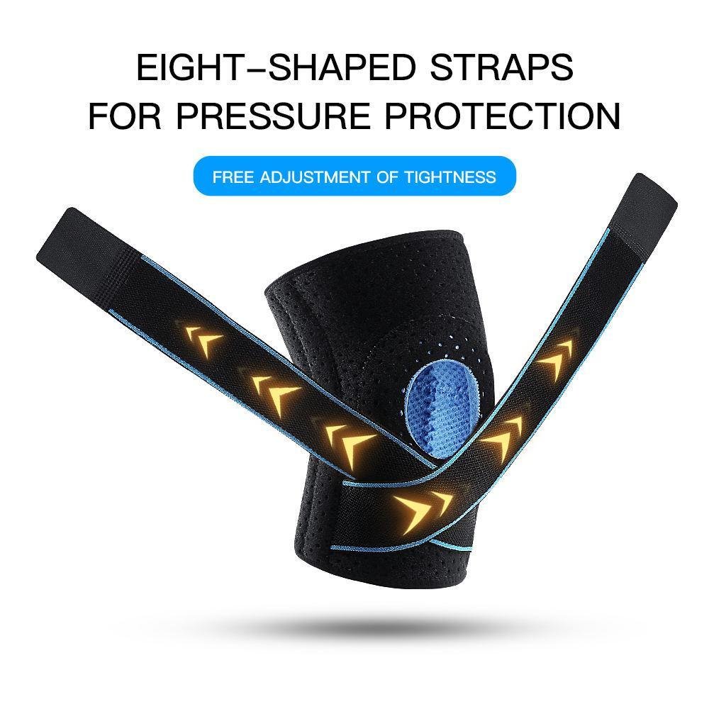 Silicone Knee Band with Straps