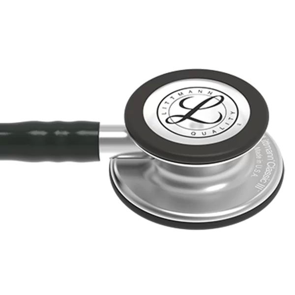 Littmann Classic III Stethoscope, Black, 5620 - Image 2