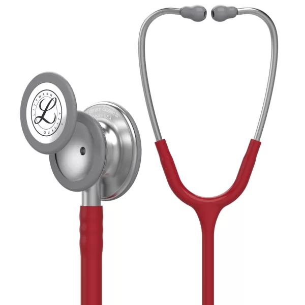 Littmann Classic III Stethoscope, Burgundy, 5627