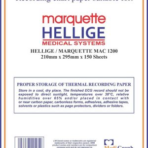 MAC 1200 ECG Paper Marquette Hellige Z Fold