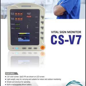 Model: CS V7 Make: Care Space China BUY Electronic vital signs monitor CS v7 NOW! – 100% GENUINE PRODUCT